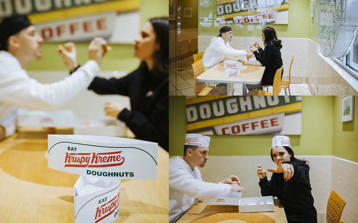 Original Krispy Kreme on Ponce Engagement Session